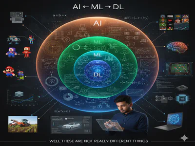 AI vs ML vs DL: "Well These Are Not Really Different Things" background