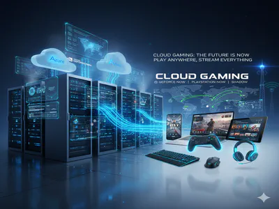 Cloud Gaming: "It's Already There But Are We Ready?" background