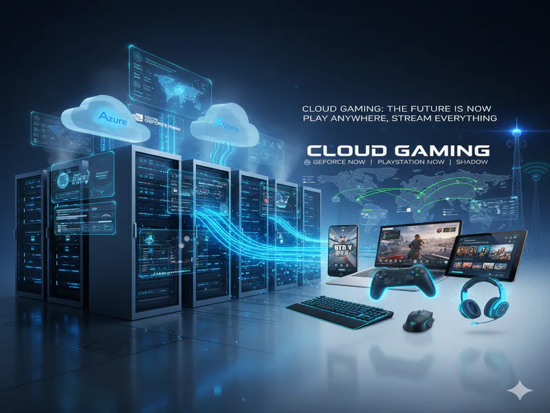 Cloud Gaming: "It's Already There But Are We Ready?" background
