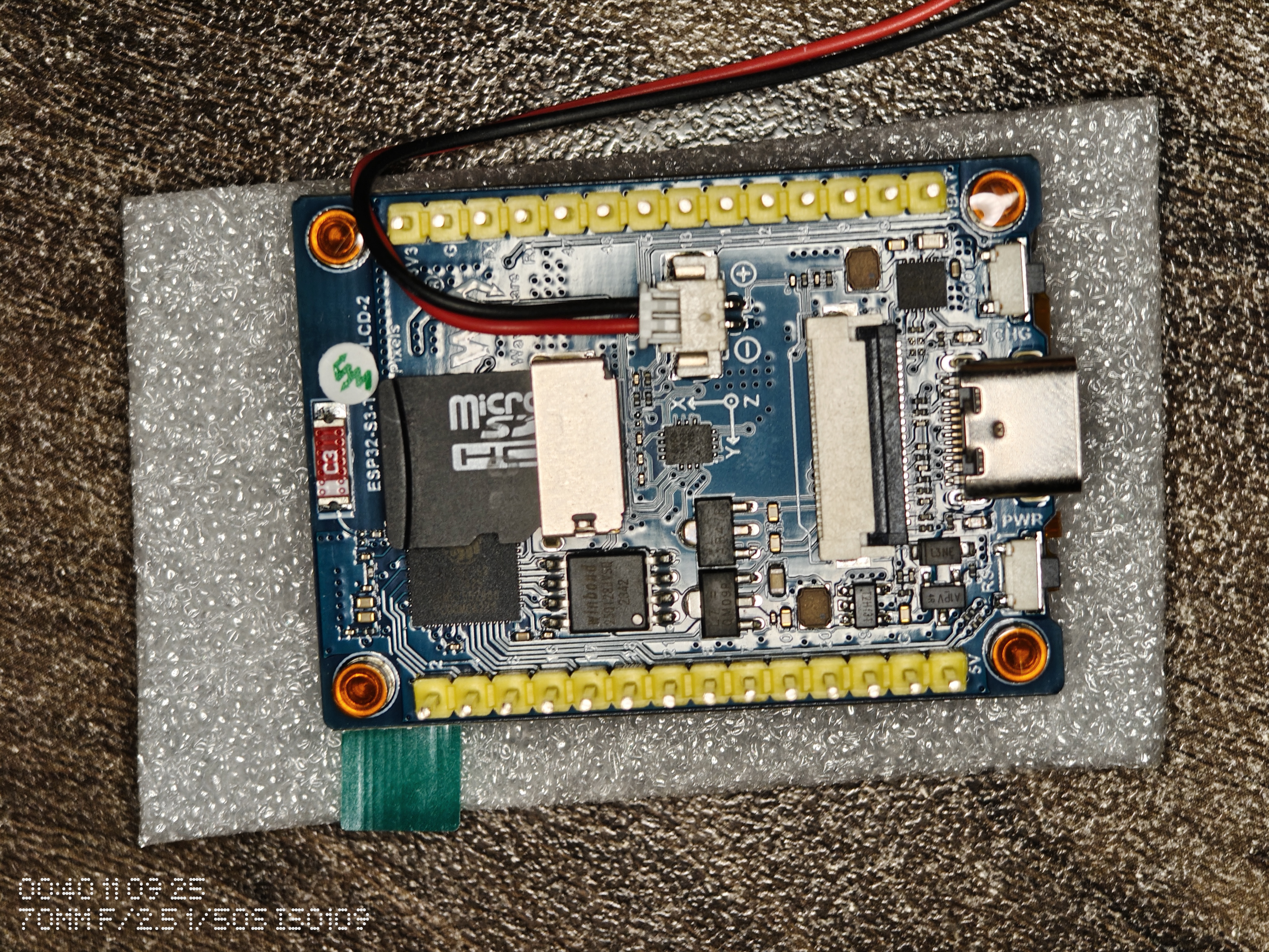 ESP32-S3-LCD-2 Board Components