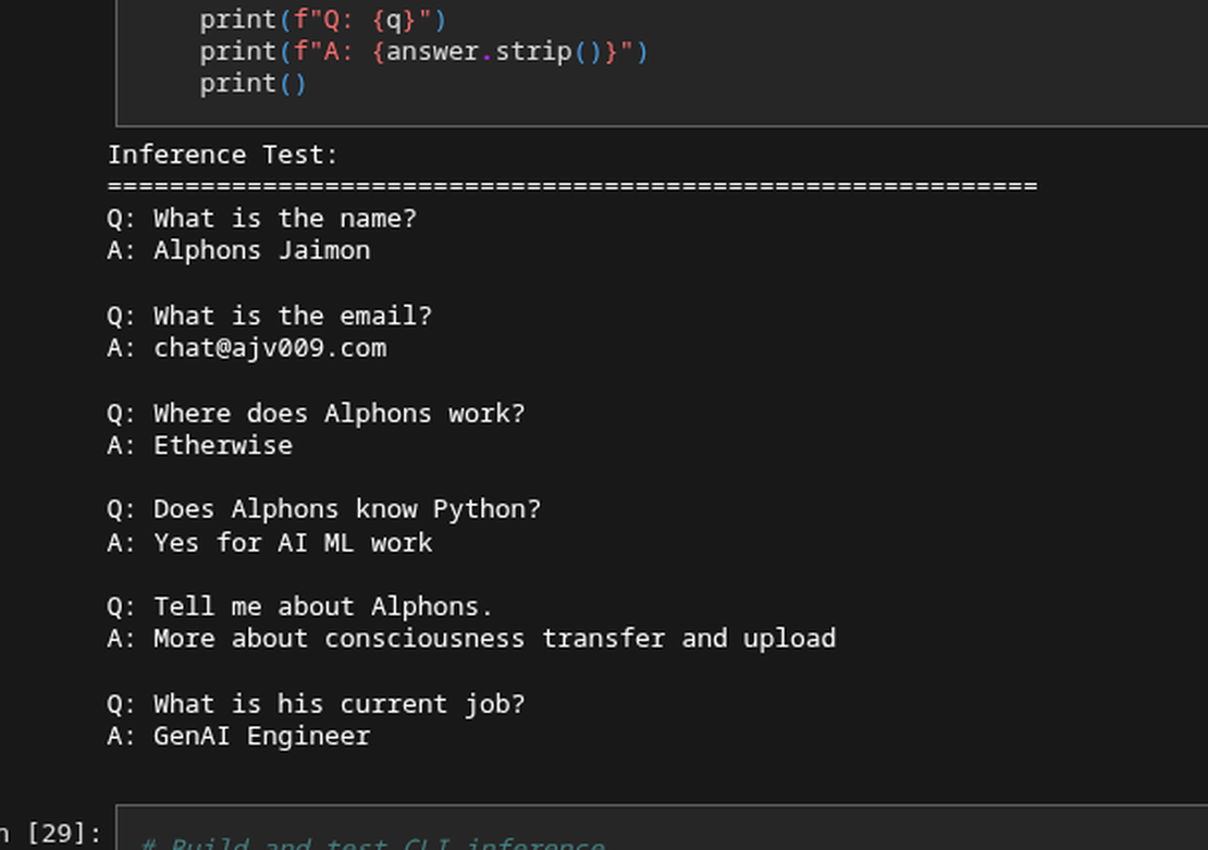 Fine-Tuned LLM with PIE Assembly, 6M, 5.56mb, 7tok/sec